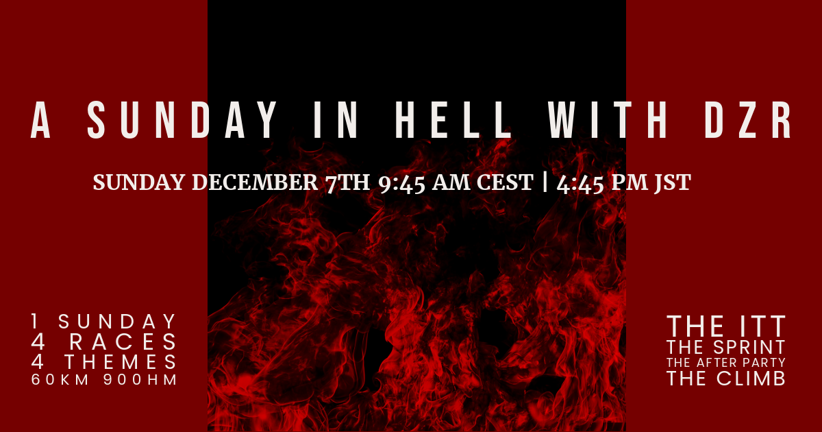A Sunday in Hell with DZR